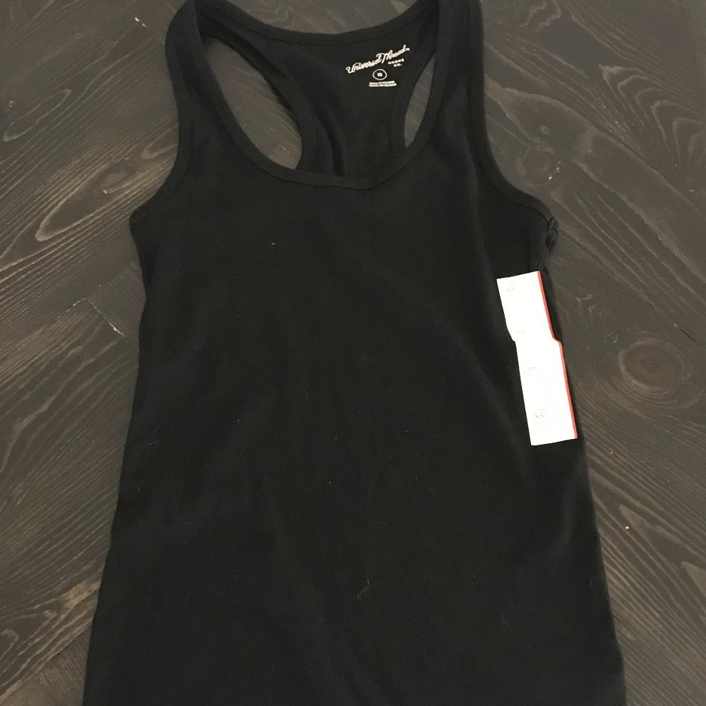 Universal Thread, Black Racerback Tank Top, Size XS, NEW